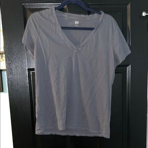 GAP Gray Short Sleeve T-Shirt Size Large